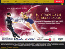 Tablet Screenshot of goldenskate.it
